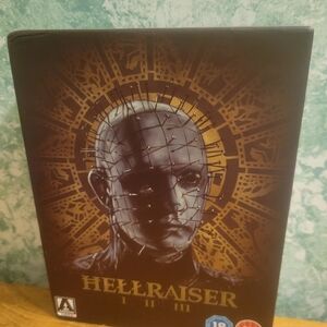 Hellraiser I-III Blu-ray Box Set Arrow Video Region B